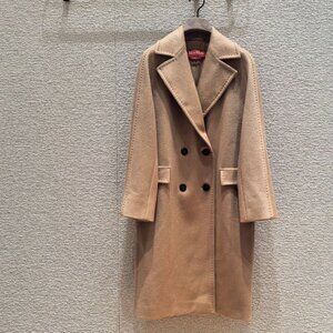 NWT MAX MARA STUDIO Manuel Double-Breasted Coat SIZE 8
